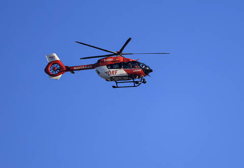 Rettungshubschrauber im Einsatz