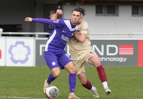 Salvatore Catanzano (links), einer der FCN-Torschützen gegen Singen.