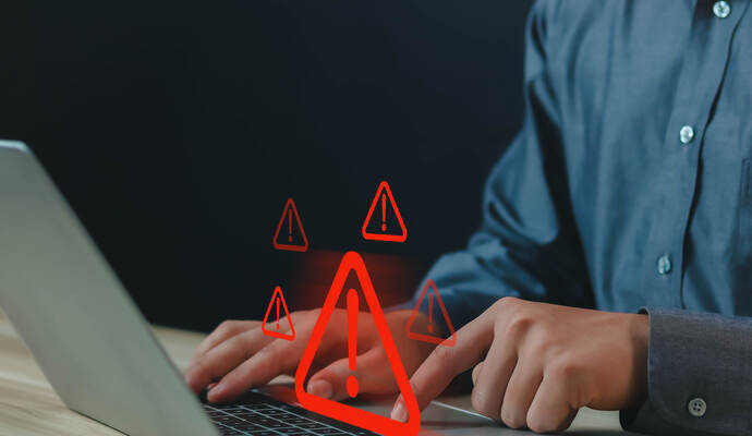 Zum Glück hat der Mann den Betrug noch rechtzeitig erkannt.