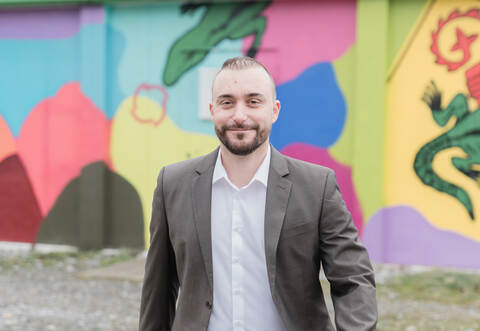 Matthias Speidel bewirbt sich als parteiloser Kandidat um das Amt des Bürgermeisters in Ötisheim.