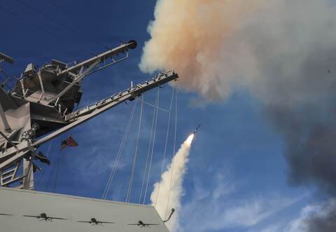 Iran-Krieg - Lenkwaffenzerstörer USS Thomas Hudner