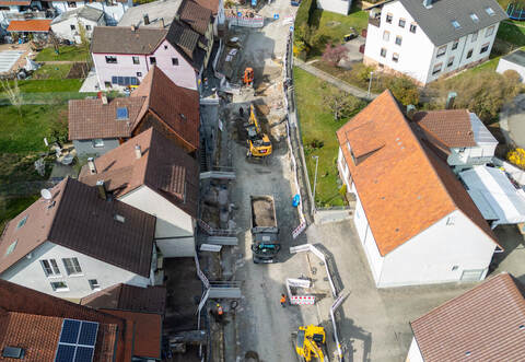 Baustelle B294 Bauschlott