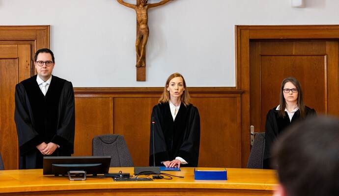 Prozess um Tötung von Polizisten in Völklingen