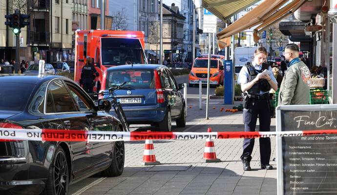 Polizeieinsatz in Solingen