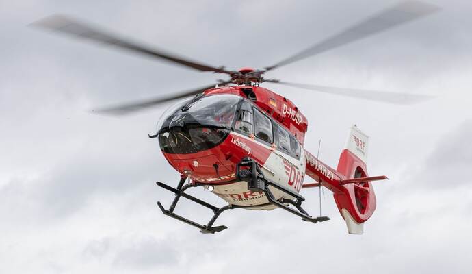 Rettungshubschrauber - Symbolbild