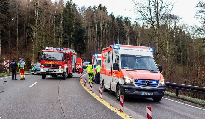 Nagold: Mehrere schwer Verletzte nach Unfall - Fahrer war alkoholisiert