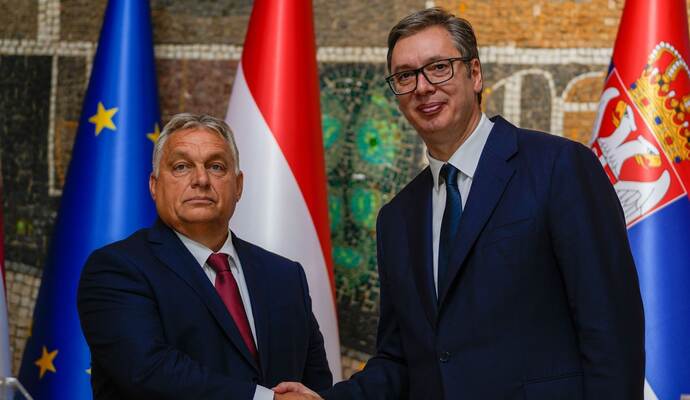 Viktor Orban und Aleksandar Vucic