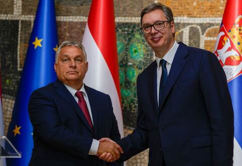 Viktor Orban und Aleksandar Vucic