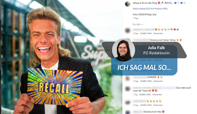 Jury-Mitglied Bushido hätte Evan heimgeschickt. Auch Dieter Bohlen war erst skeptisch. Aber dann: „Das war gut.“ Bohlen attestiert eine Stimme mit Wiedererkennungswert. Für den „Recall“ hat es also doch gereicht.