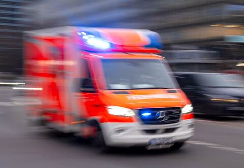 Krankenwagen im Einsatz
