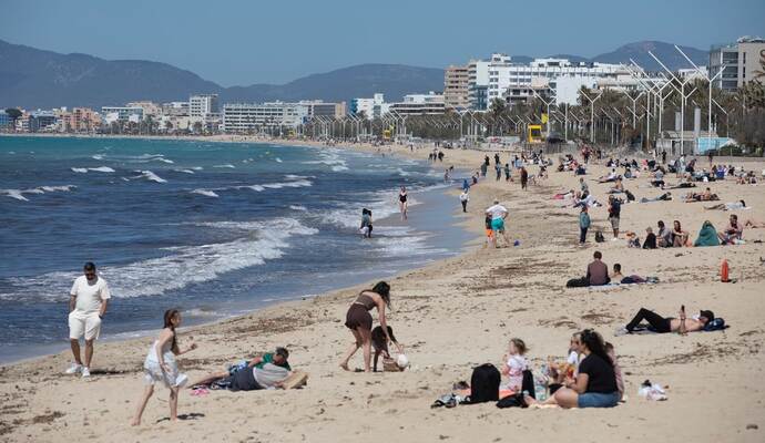 Strandtag auf Mallorca