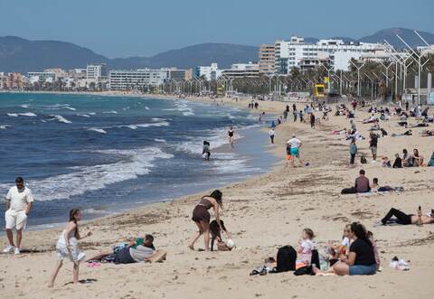 Strandtag auf Mallorca