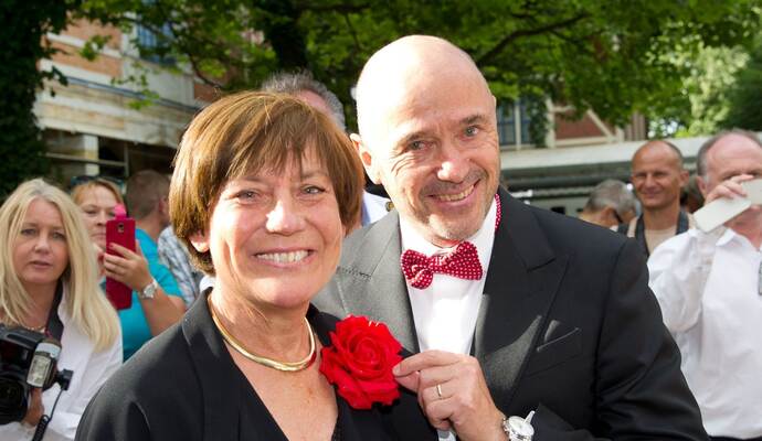 Rosi Mittermaier und Christian Neureuther
