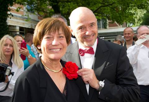 Rosi Mittermaier und Christian Neureuther