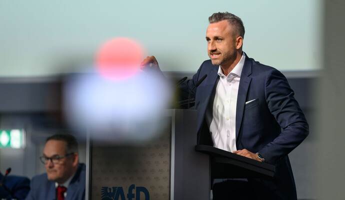 Landesparteitag AfD Sachsen-Anhalt