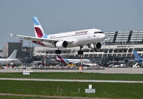 Eurowings am Flughafen Stuttgart