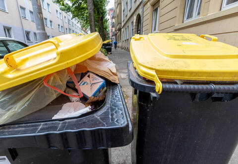 Gelbe Tonne Entsorgung