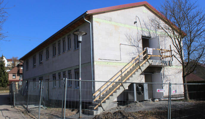 Eine Million Euro investiert Ötisheim in den Neubau des Obdachlosen- und Flüchtlingswohnheims in der Straße Seilerbahn.