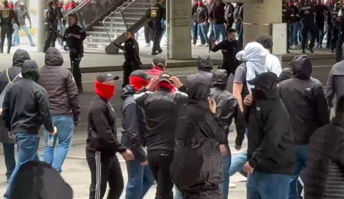 Massenschlägerei vor Bayern-Spiel – Verletzte und Festnahmen