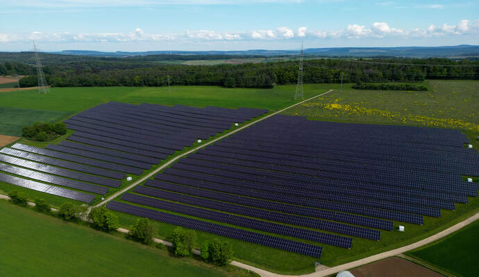 Solarpark Iptingen Serres