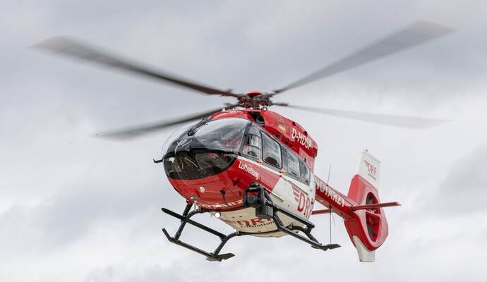 Rettungshubschrauber - Symbolbild