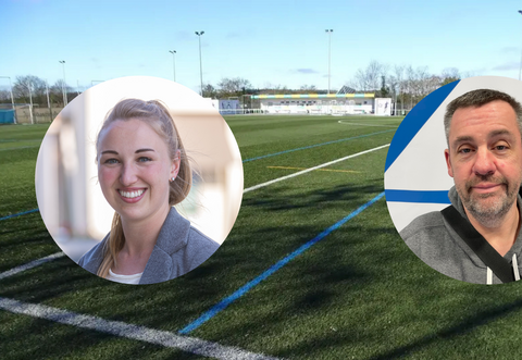 Der Stein des Anstoßes: Der Kunstrasenplatz des FC Nöttingen braucht eine Sanierung. Über eine mögliche Vereinsförderung durch die Gemeinde ist am Donnerstagabend im Gemeinderat gestritten worden.