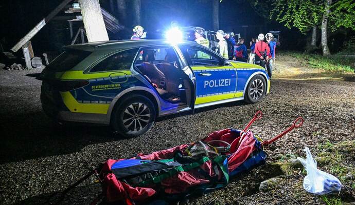 Kletterunfall an der Burgruine Rosenstein in Heubach