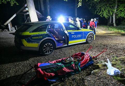 Kletterunfall an der Burgruine Rosenstein in Heubach