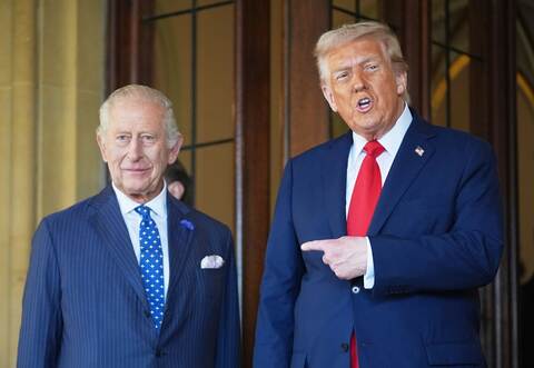 US-Präsident Trump und König Charles III.