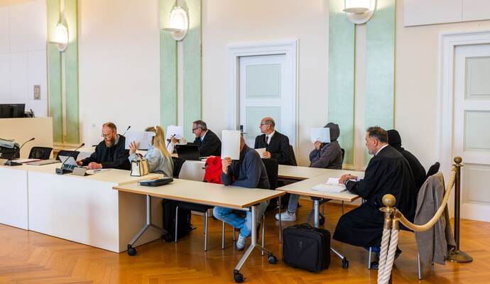 Prozess um schweren Bandendiebstahl