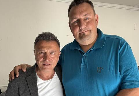 Halit Çömez (links) ist zum ersten Vorsitzenden der GU-Türkischer SV gewählt worden. Florian Thanner ist sein Stellvertreter.