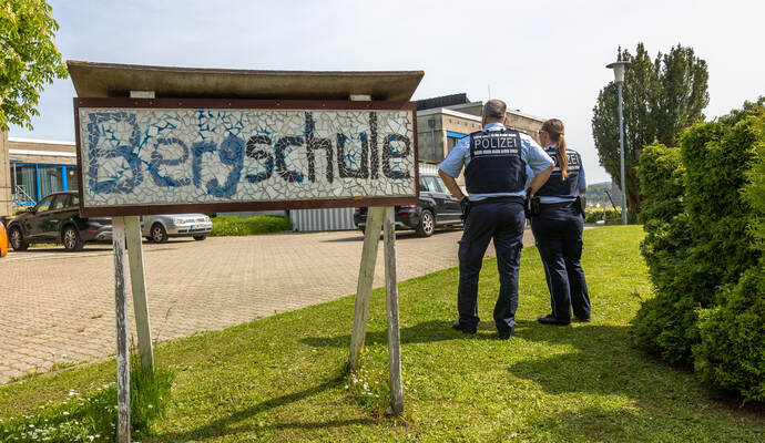 Fehlalarm Bergschule Singen