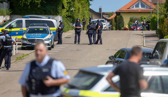 Fehlalarm Bergschule Singen