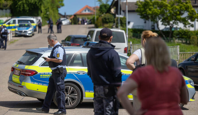 Fehlalarm Bergschule Singen