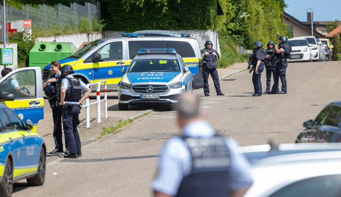 Fehlalarm Bergschule Singen