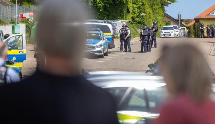 Fehlalarm Bergschule Singen