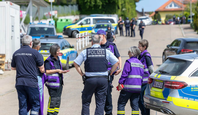 Fehlalarm Bergschule Singen