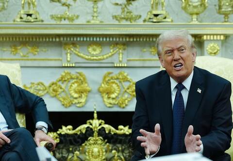 US-Präsident Trump empfängt Bundeskanzler Merz