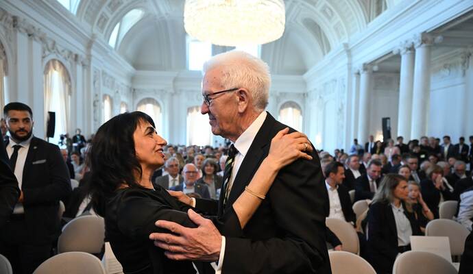 Festakt zur Verabschiedung von Ministerpräsident Kretschmann