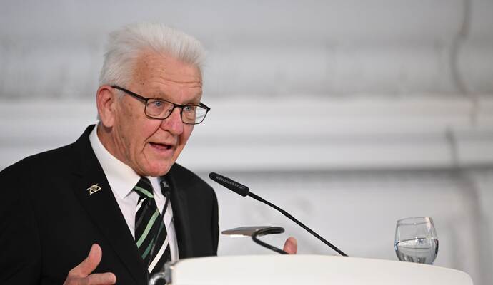 Festakt zur Verabschiedung von Ministerpräsident Kretschmann