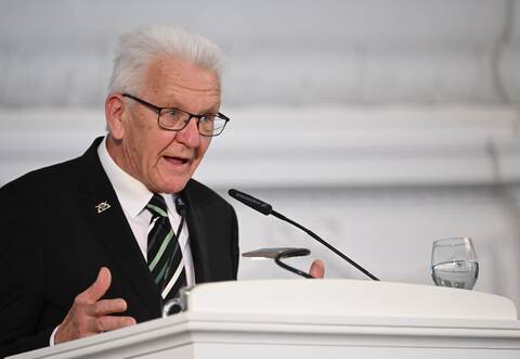 Festakt zur Verabschiedung von Ministerpräsident Kretschmann