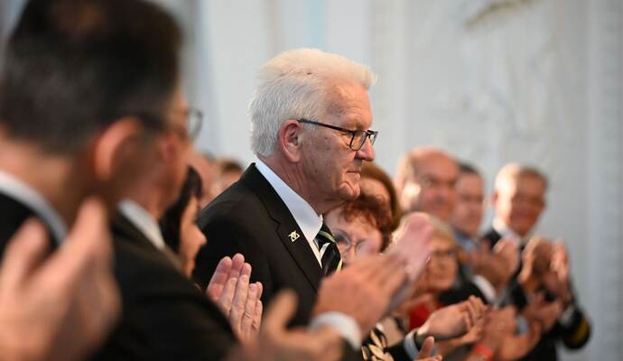 Festakt zur Verabschiedung von Ministerpräsident Kretschmann