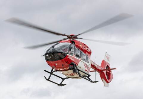 Rettungshubschrauber - Symbolbild