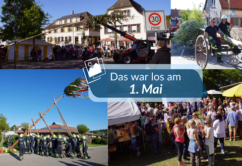 Am 1. Mai ist einiges in der Region geboten gewesen. Wir haben den Überblick.