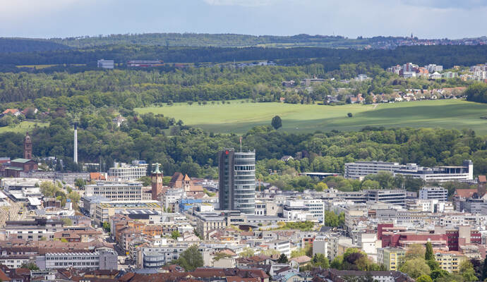 Panorama Pforzheim Luftbild