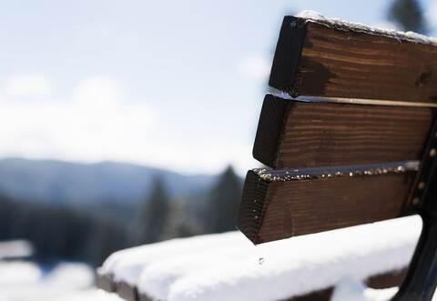 Eisheilige bringen Schnee in den Schwarzwald