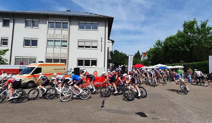Das Radfestival des RSV Schwalbe Ellmendingen lockte einmal mehr viele Fahrer nach Keltern.