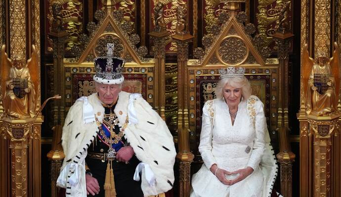Parlamentseröffnung mit der «King's Speech» in London