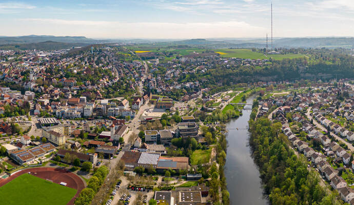 Mühlacker Drohnenbild Luftbild