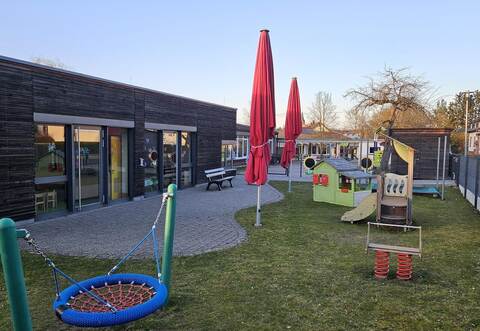 Die Kita in der Wurmberger Gartenstraße: Der Gemeinderat hat in seiner jüngsten Sitzung die Erhöhung der Elternbeiträge beschlossen.